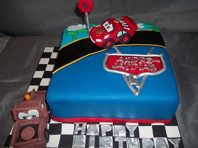 Cars for Andre - Cake by Willene Clair Venter