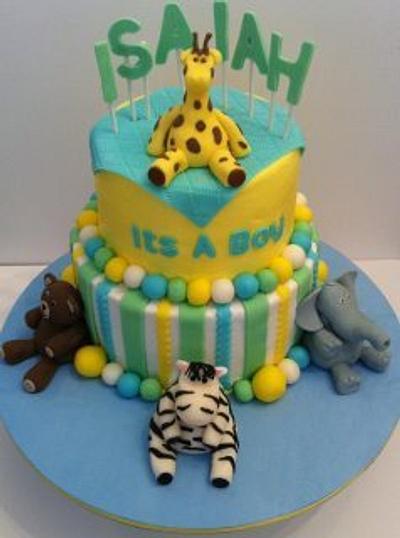 Baby Shower Cake---It's a BOY!!! - Cake by unctoothlady