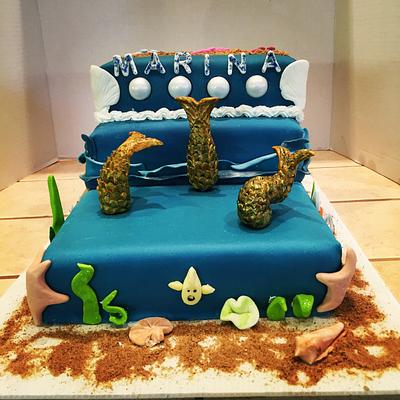 H2o mermaid cake - Cake by Str8up 