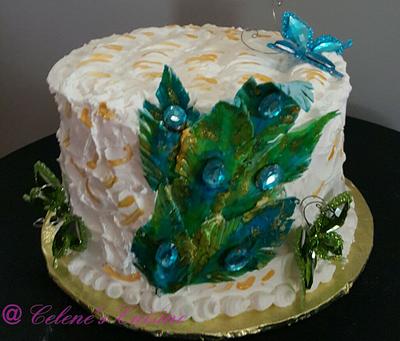 Still tipping the bottle - Cake by Celene's Confections