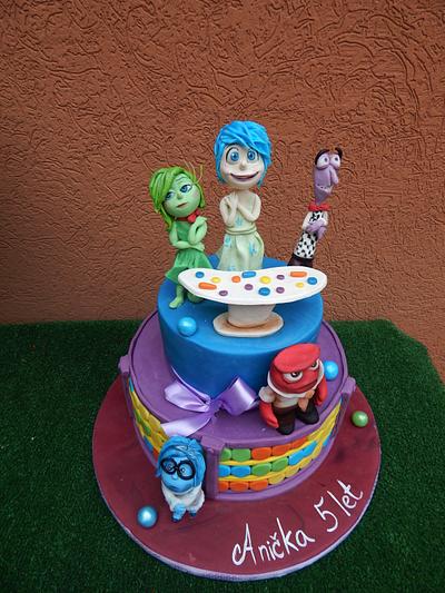 Inside Out - Cake by crazycakes
