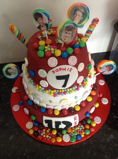 1D cake  - Cake by Marie 
