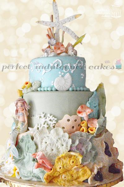 Mermaid Under the Sea - Cake by Maria Cazarez Cakes and Sugar Art