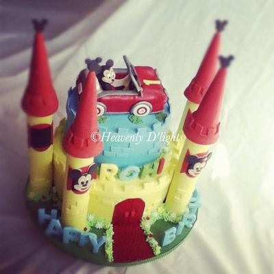Mickey Castle - Cake by novita