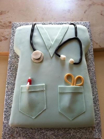 Doctor / Nurse Cake - Cake by Michelle Allen