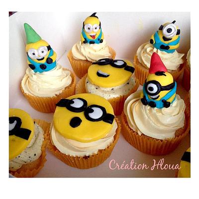cupcake minion - Cake by creation hloua