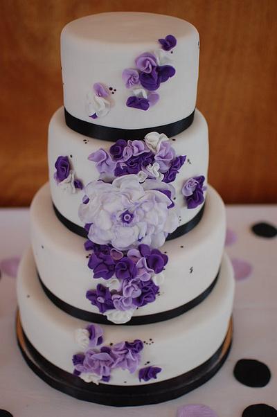 Wedding Cake - Cake by TheSweetFlour