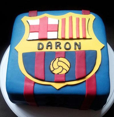 birthday cake barcelona - Cake by TaartXperT