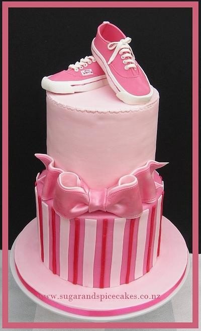 Vans Shoes Cake - Cake by Mel_SugarandSpiceCakes