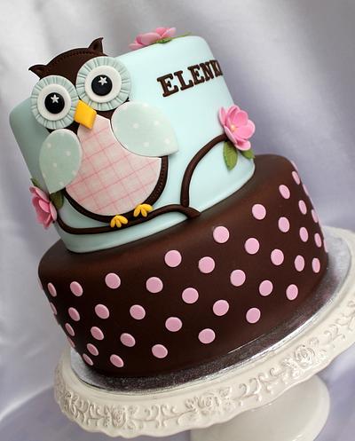 Owl cake - Cake by Kateřina Lončáková
