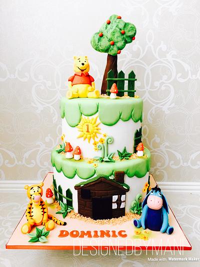 Winnie the Pooh & Friends - Cake by designed by mani