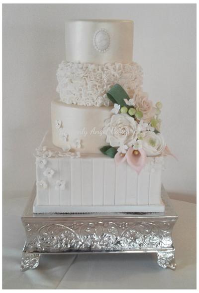 Wedding cake - Cake by Heavenly Angel Cakes