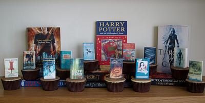 Book Cupcakes - Cake by Cathy's Cakes