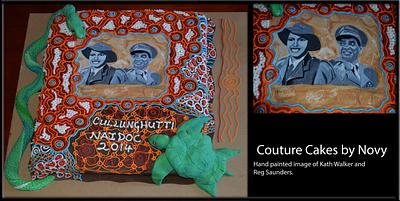 NAIDOC 2014 Cullunghutti Cake - Cake by Couture Cakes by Novy