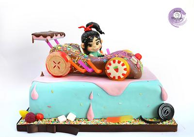 Vanellope Cake - Cake by Silvia Mancini Cake Art