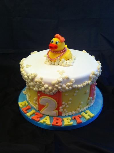 Rubber ducky.... - Cake by Karen