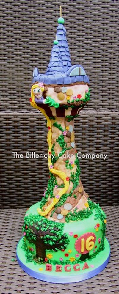 Rapunzel/Tangled Tower - Cake by The Billericay Cake Company