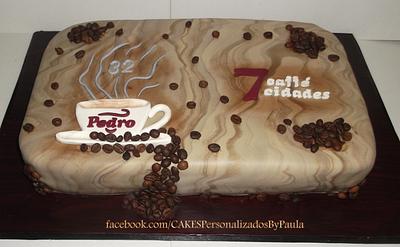 Coffee lover's cake - Cake by CakesByPaula