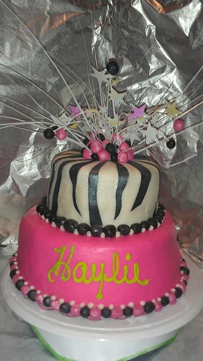 Two Tier Sassy 13th Birthday! - Cake by TERRY PATTERSON