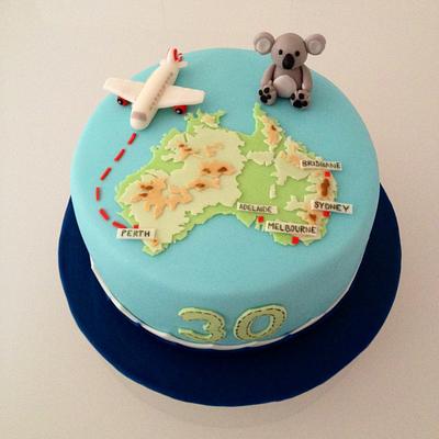 Australia cake - Cake by Dasa