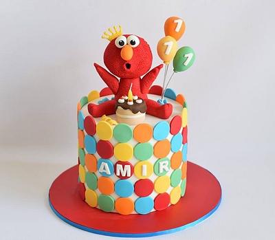 Elmo cake - Cake by Cakes for mates