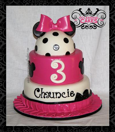 Minnie - Cake by Occasional Cakes