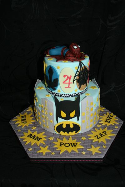 Superhero cake - Cake by Judy