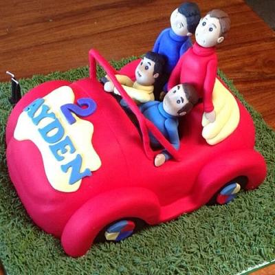 Big red car - Cake by Bianca Marras
