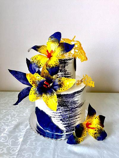 wafer paper cake - Cake by Majka Brnakova