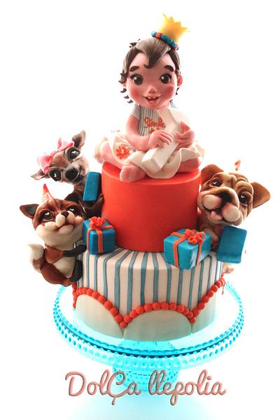 Sofia's first birthday - Cake by PALOMA SEMPERE GRAS