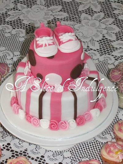 Baby Shower cake - Cake by ASliceofIndulgence