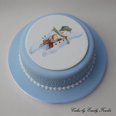 The Snowman cake - Cake by The Sweet Life Bakes