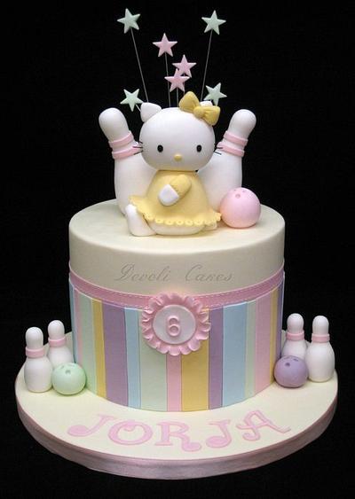 Hello Kitty - Cake by DeVoliCakes