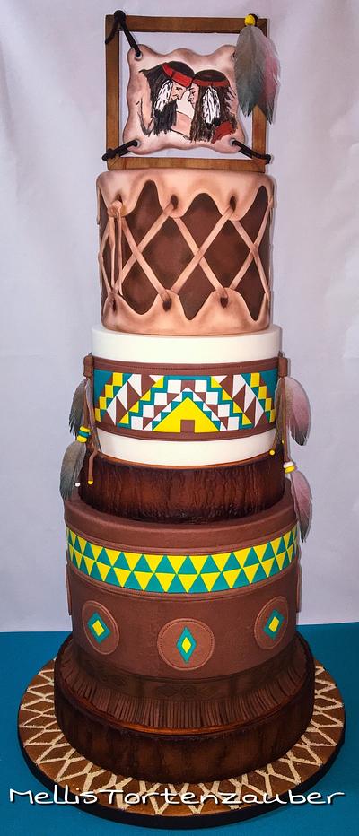 My Gold indian wedding cake - Cake by MellisTortenzauber