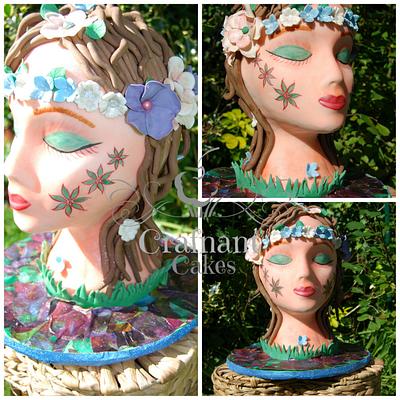 Fairy head - Cake by Hannah - Crafnant Cakes