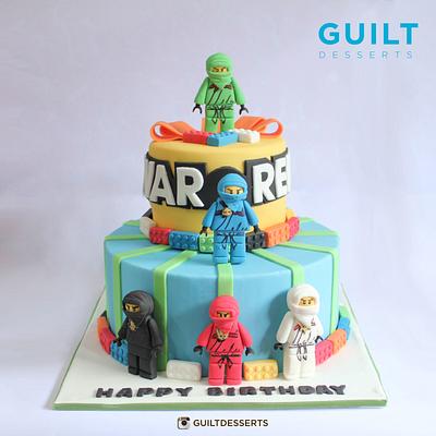 Ninjago! - Cake by Guilt Desserts