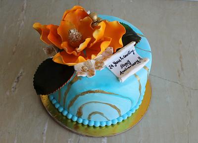 Floral fantasy - Cake by Ankita Singhal