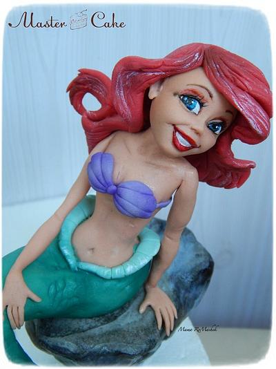 Sugar sculpture of the Mermaid - Cake by Natalya