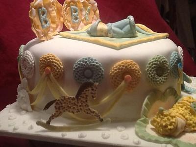 Baby shower cake - Cake by Eve