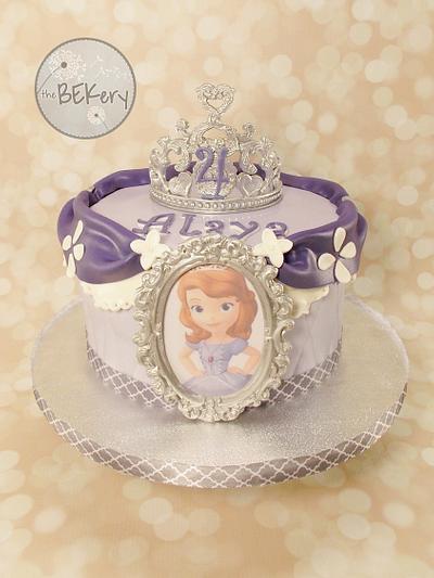 Sofia the First - Cake by Rebecca Landry