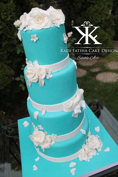 Cake for Tiffany and Co. - Cake by Fatiha Kadi