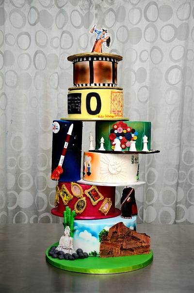 Incrediable India International Cake Collaboration  - Cake by Cake Project - Baking Passion