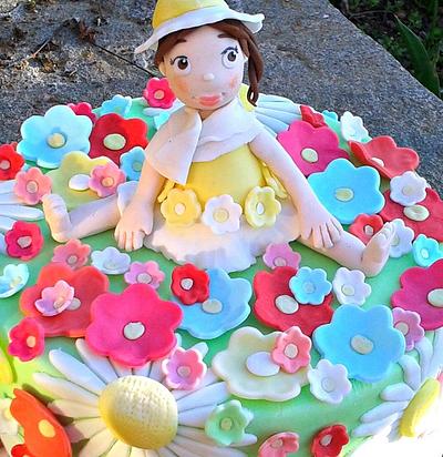Flowers Girl - Cake by Stefania