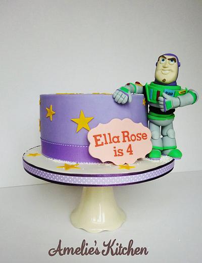 Girlie Buzz Lightyear Cake - Cake by Helen Ward