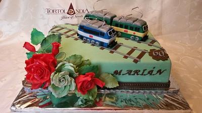 Trains cake - Cake by Tortolandia