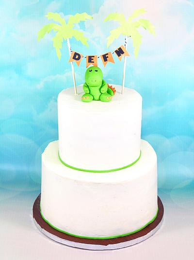 Dinosaur cake  - Cake by soods