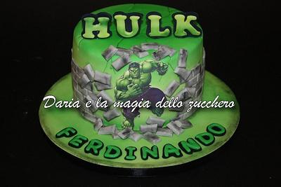 Hulk cake - Cake by Daria Albanese