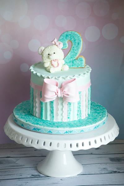 Baby bear - Cake by Vanilla & Me