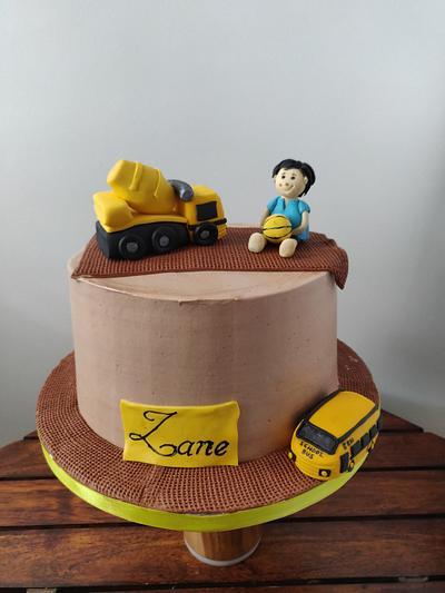 Mixer truck cake  - Cake by Ritu S