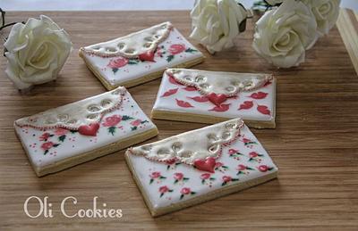 Love letters  - Cake by Olivera Vlah